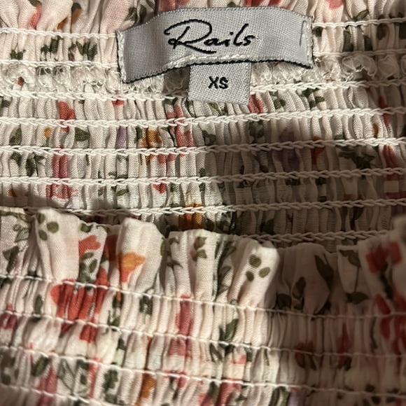 Rails Women's Addison Ambrosia Smocked Mini Skirt size XS- like new - Picture 9 of 12